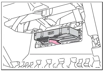 Toyota C-HR. Air conditioning filter