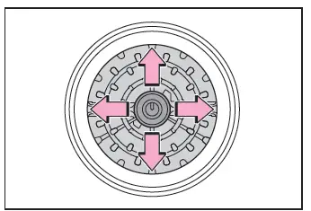 Toyota C-HR. Automatic air conditioning system