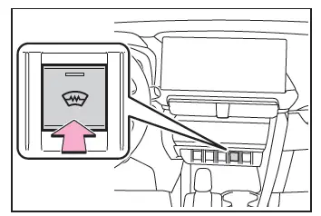 Toyota C-HR. Automatic air conditioning system