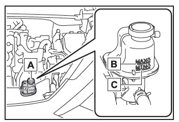 Toyota C-HR. Engine compartment