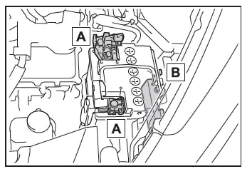 Toyota C-HR. Engine compartment