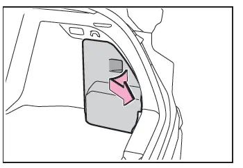 Toyota C-HR. 12-volt battery (M20A-FXS engine)