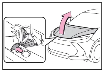 Toyota C-HR. Hood