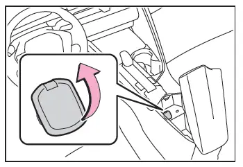 Toyota C-HR. Other interior features