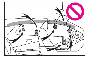 Toyota C-HR. SRS airbags
