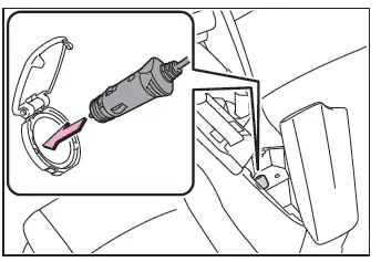 Toyota C-HR. If you have a flat tire (vehicles with an emergency tire puncture repair kit)